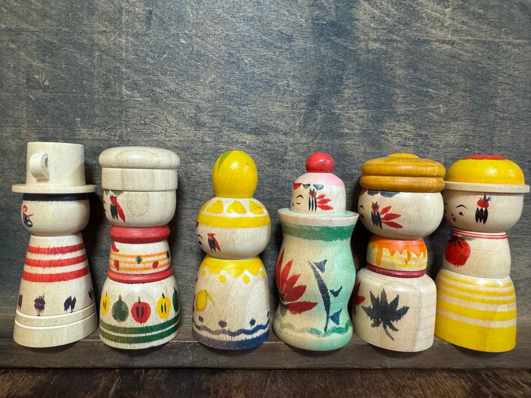 こけし喫茶店 第1弾 全6種 髙田稔雄