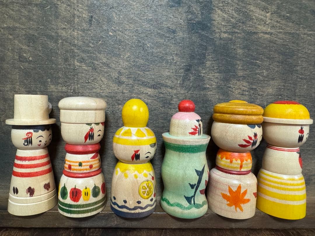 こけし喫茶店 第1弾 全6種 髙田稔雄