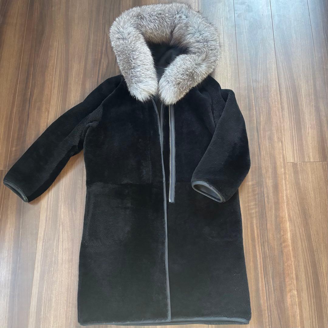 ペレリールッソ Pelley Lusso リバーシブル ムートンコート