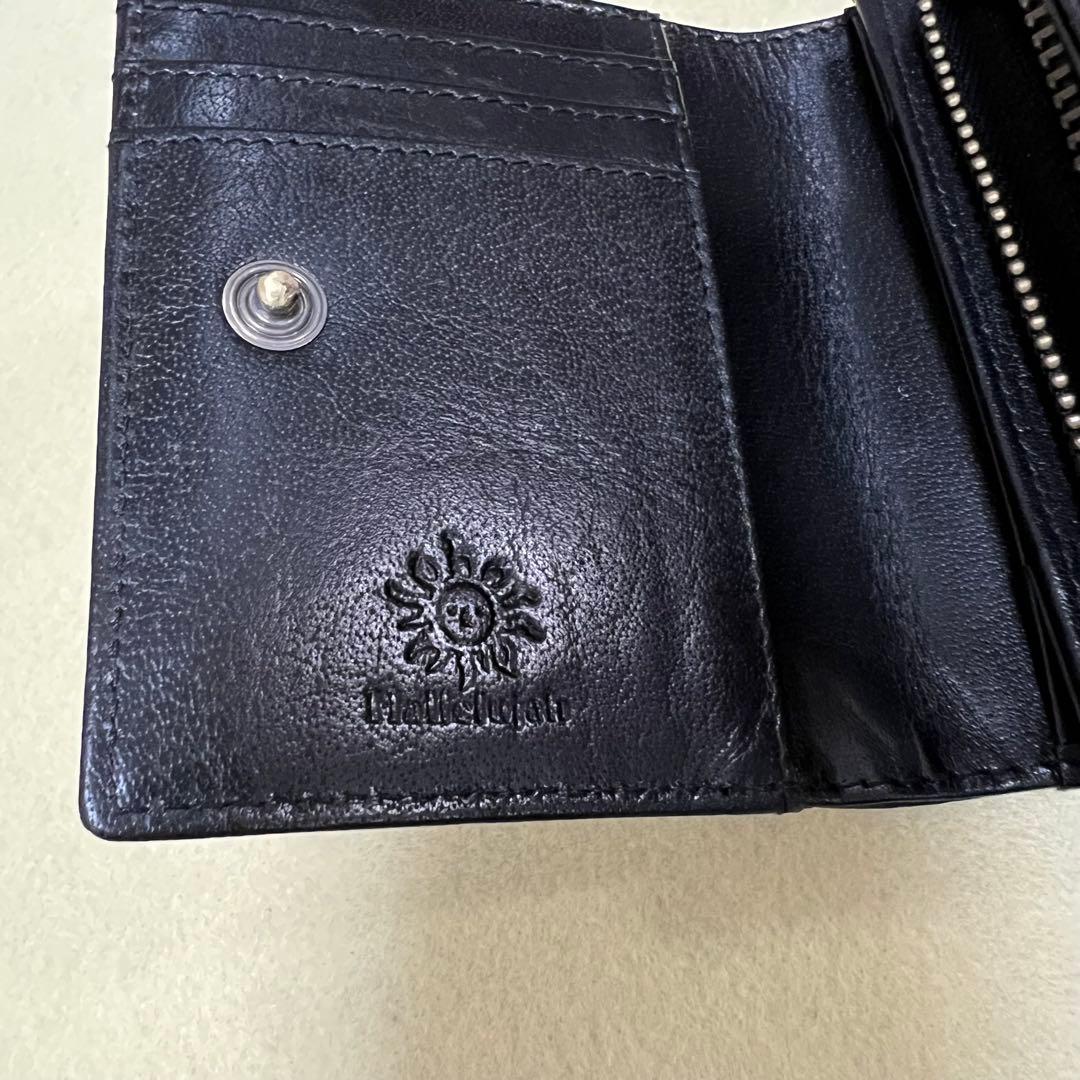 Hallelujah ブラック 二つ折り財布