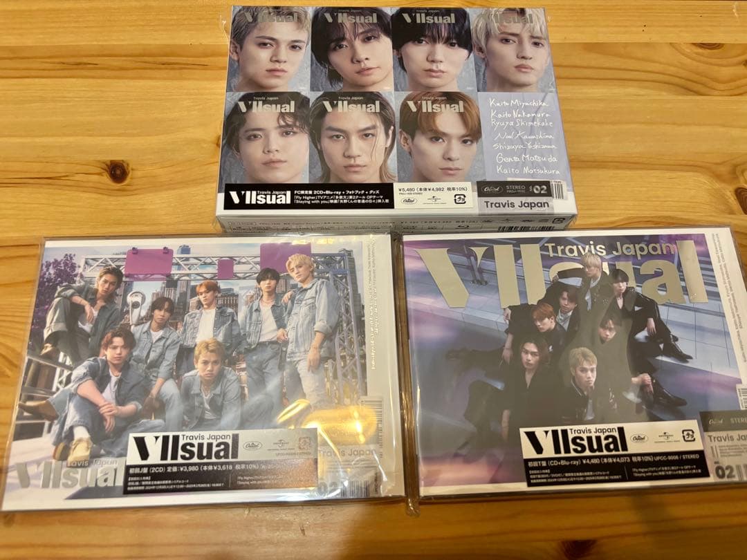 【新品未使用】Travis Japan Viisual FC盤 T盤 J盤