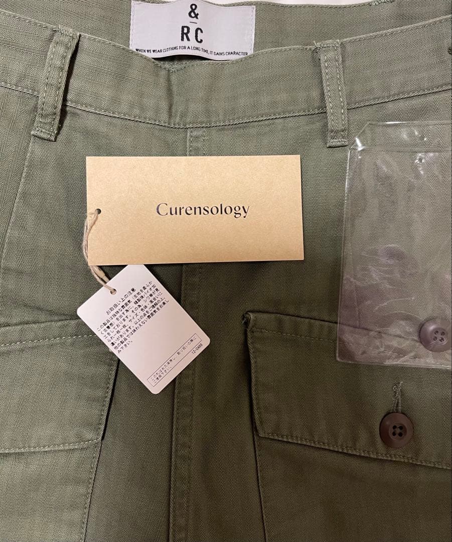 Curensologyカレンソロジー⭐︎&RCヴィンテージライクカーゴパンツ36