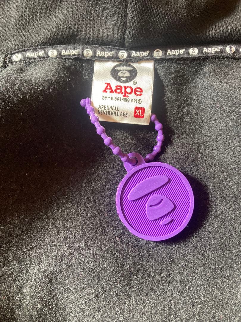 aape by bathing ape AAPE スタジャン フードMサイズ