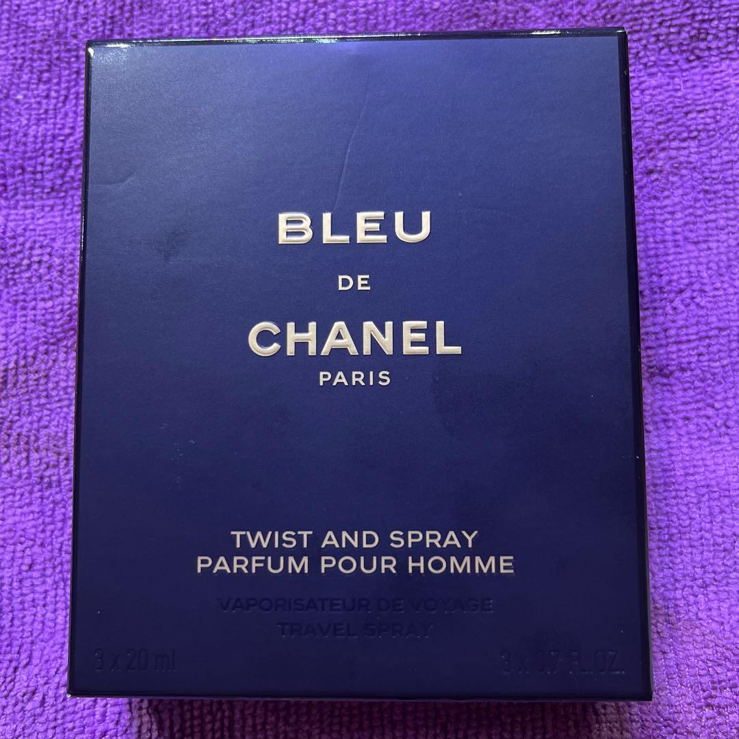BLEU DE CHANEL パルファム トラベルスプレー　3×20ml