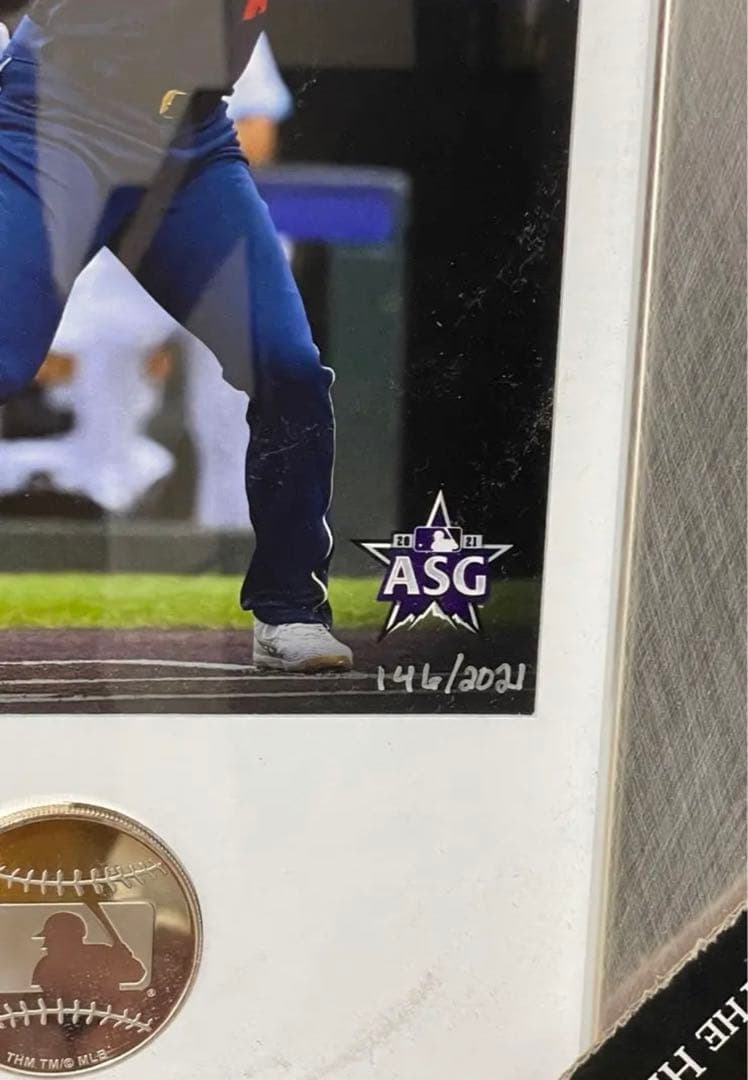 大谷翔平選手 MLBオールスターゲーム 2021初出場　貴重な二刀流写真