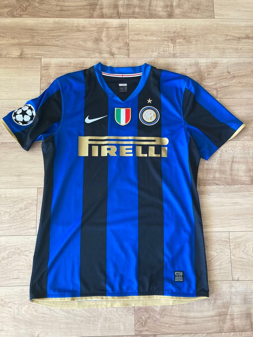 選手支給 フィーゴ インテル 08/09 CLモデル