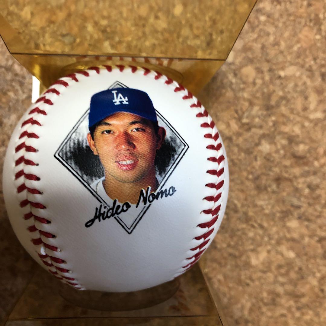 希少　レジェンド　ドジャーズ野茂ボール