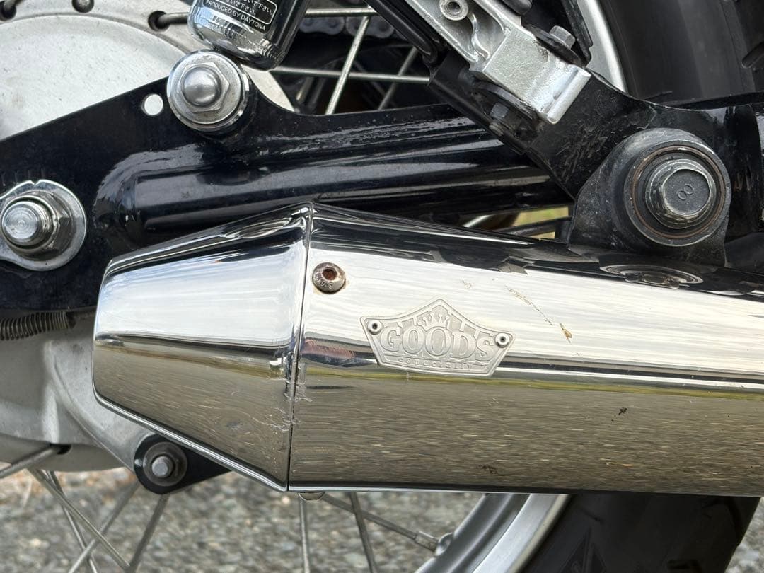 GOODS グッズ マフラー TAPERED CONE　スリップオンマフラー