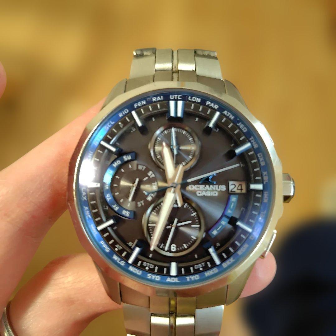 時計 CASIO OCEANUS Manta OCW-S3000