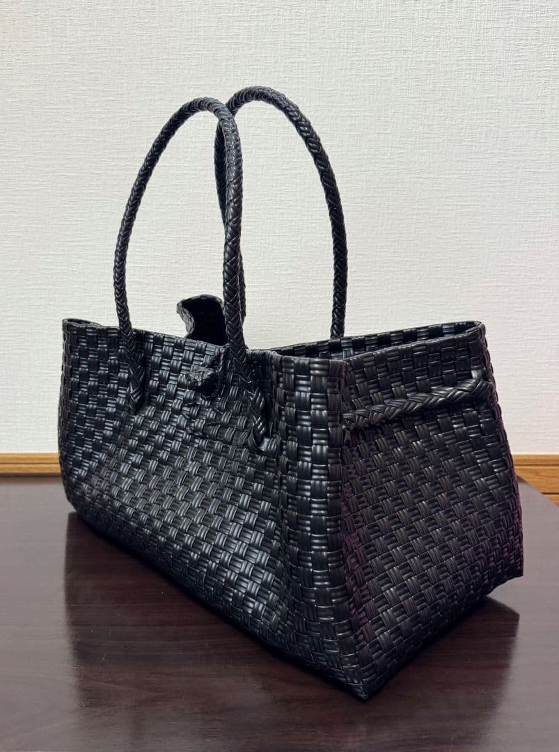 【専用】　プラカゴ　メルカド　横長　トートバッグ　パサール　ブラック 1228