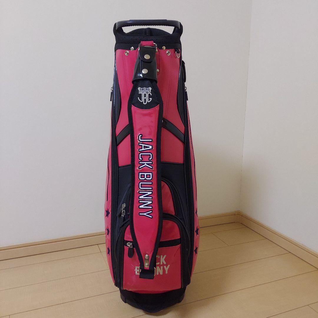 JACK BUNNY!! ジャックバニー キャディバック エナメル ※訳あり