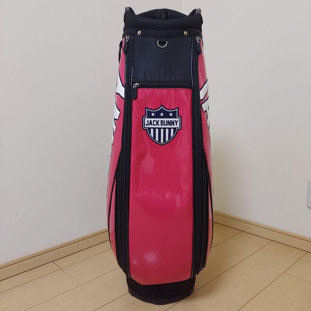 JACK BUNNY!! ジャックバニー キャディバック エナメル ※訳あり