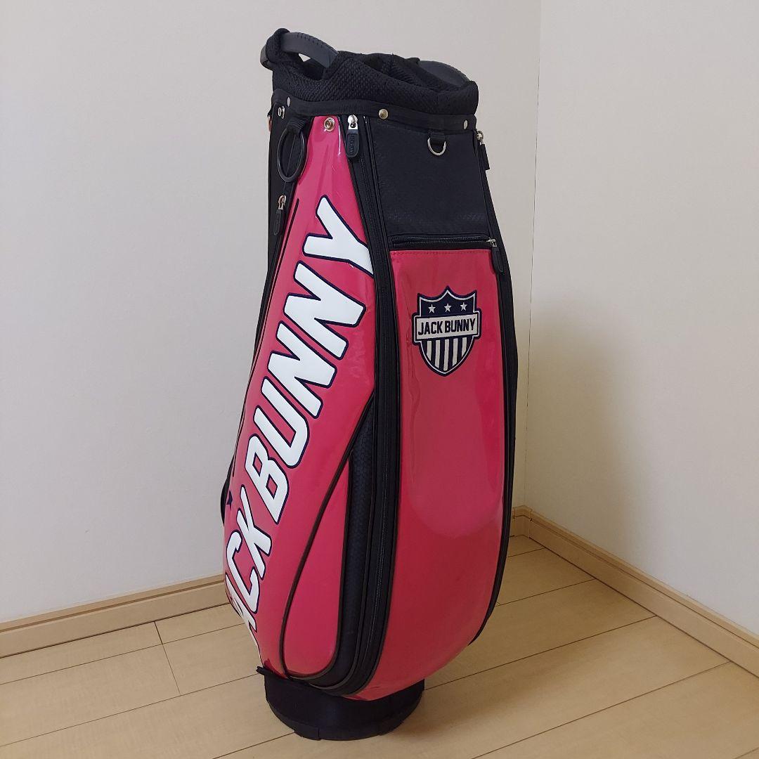 JACK BUNNY!! ジャックバニー キャディバック エナメル ※訳あり