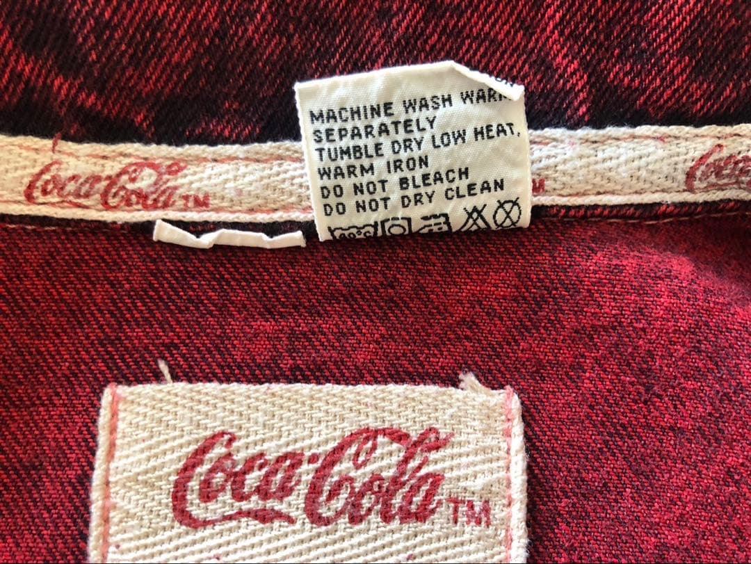 【希少】ヴィンテージ非売品コカコーラデニムジャケット