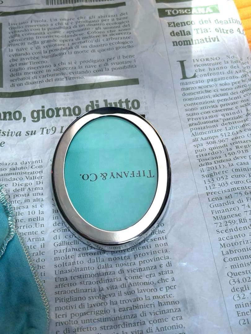 M*t様 Tiffany & Co. フォトフレーム 写真立て イタリア限定モデ