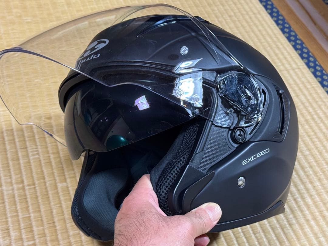 Kabuto ジェットヘルメット マットブラック（美品）