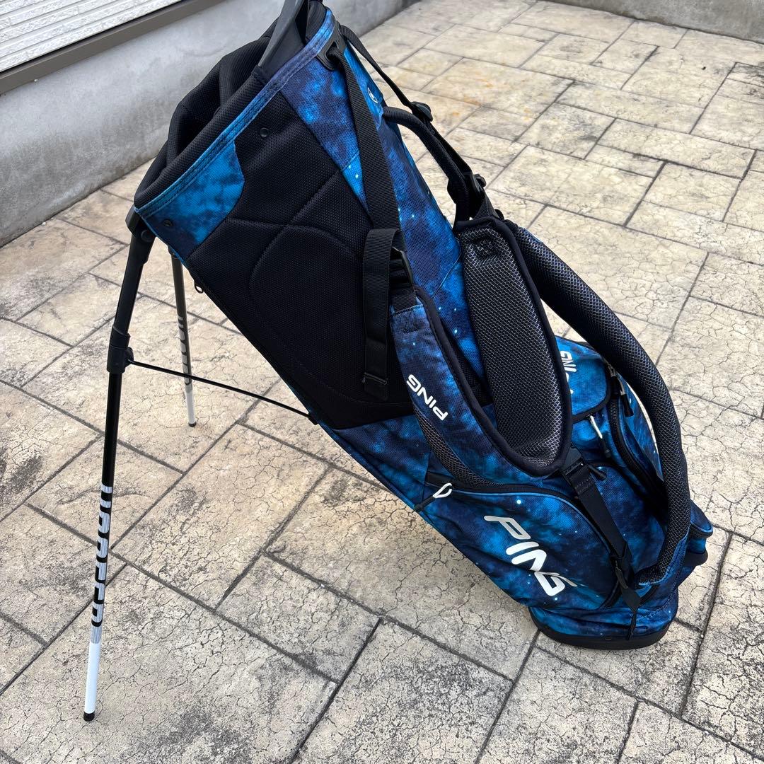 PING ゴルフバッグ・キャディバッグ 青黒