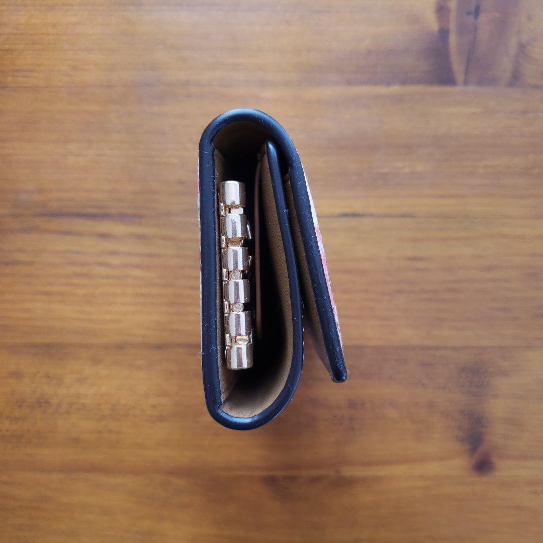 COACH フラワープリント キーケース　花柄　レザー　新品未使用