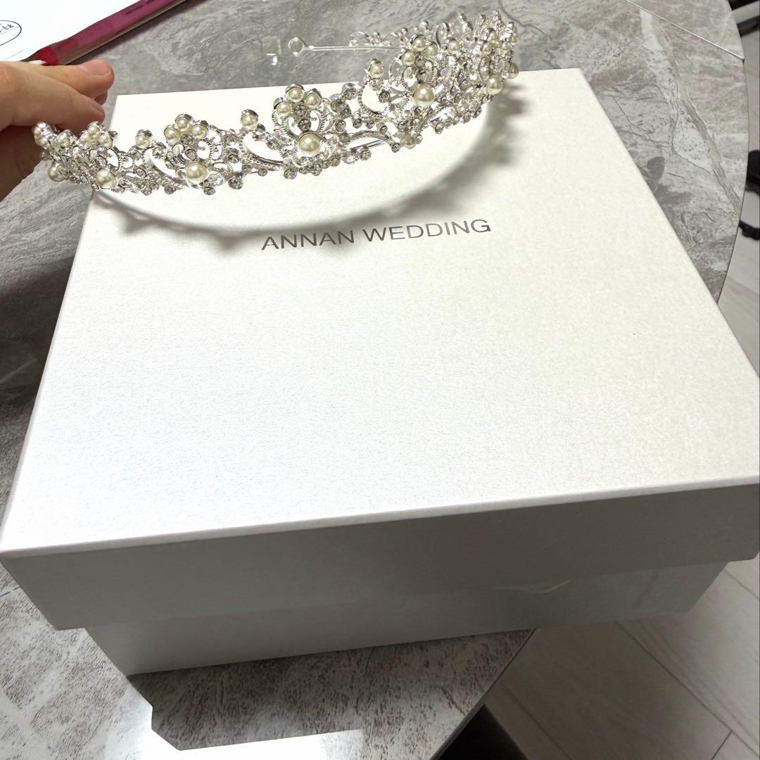 ANNANWEDDING アンナウェディング ティアラT52
