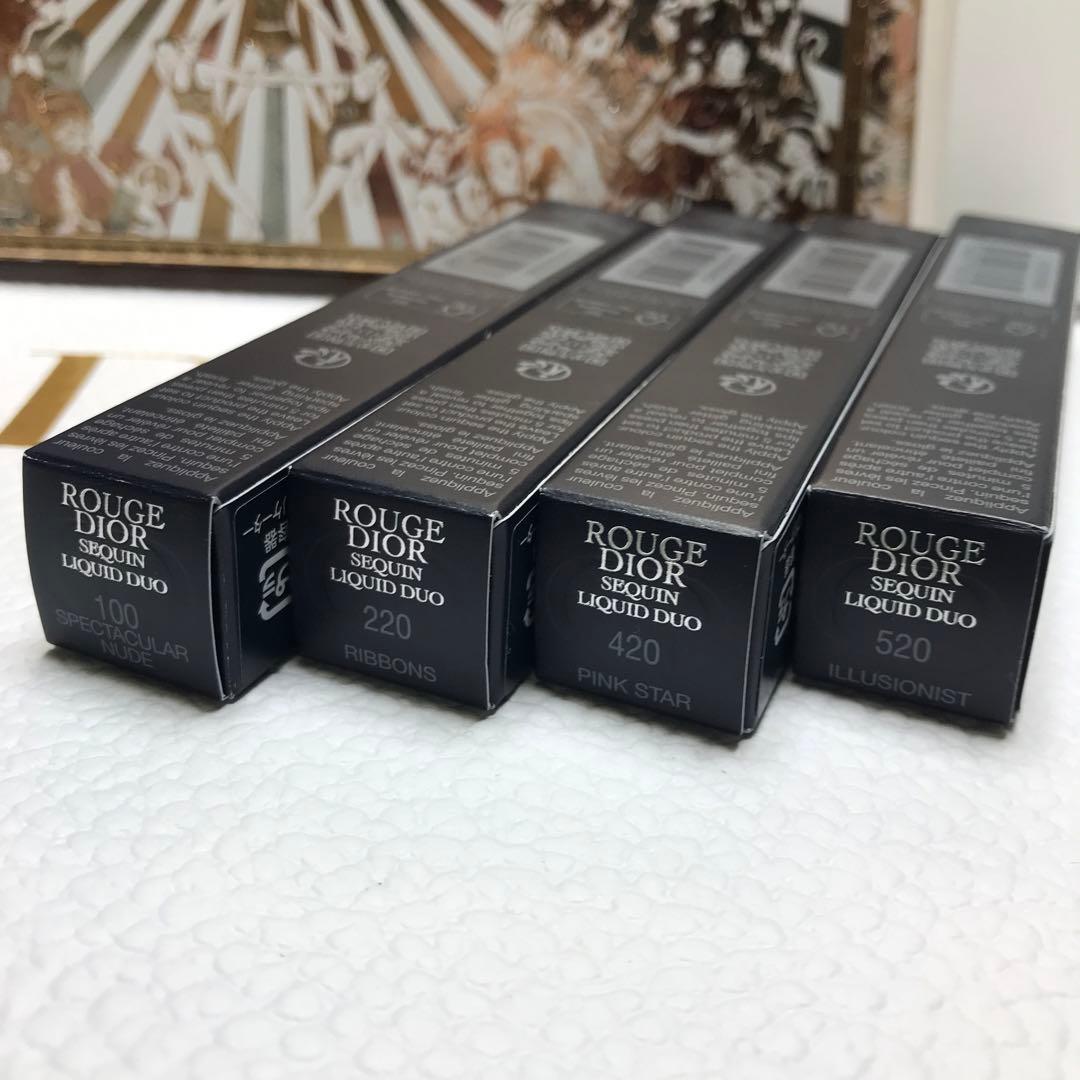 新品 Dior ルージュ ディオール シークイン リキッド デュオ 限定