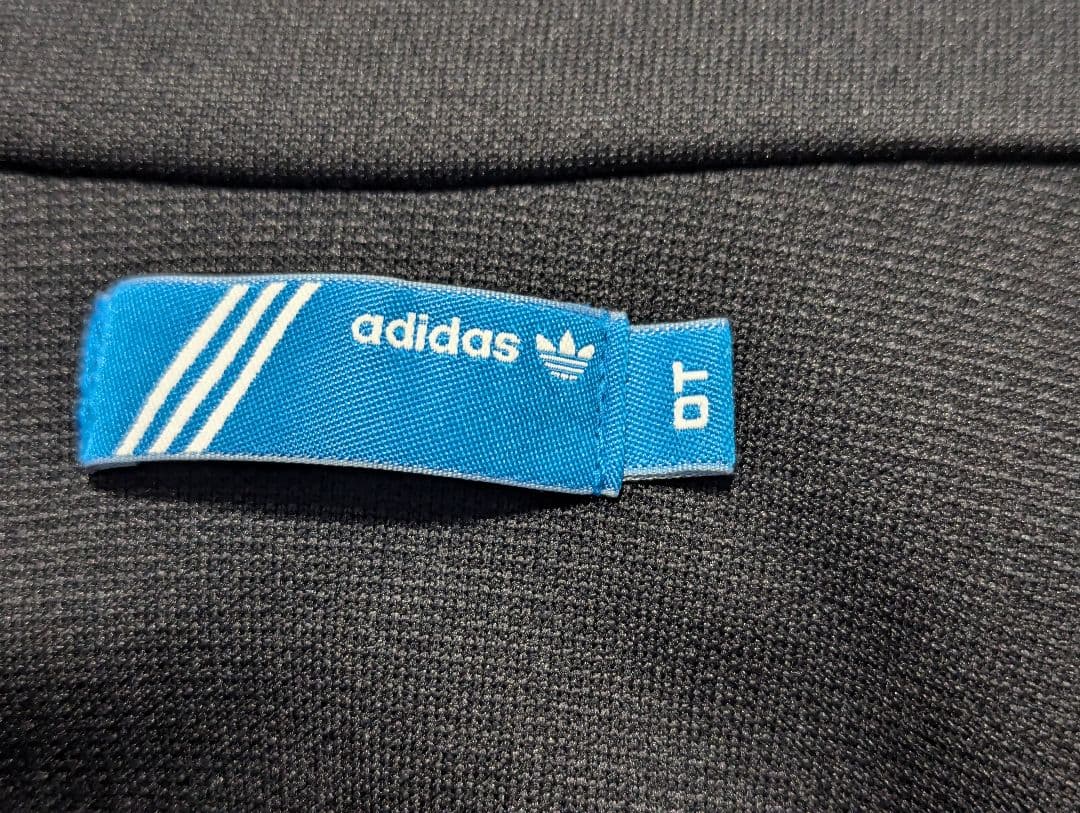 adidas アディダス ジャージ トラックワンピース 黒