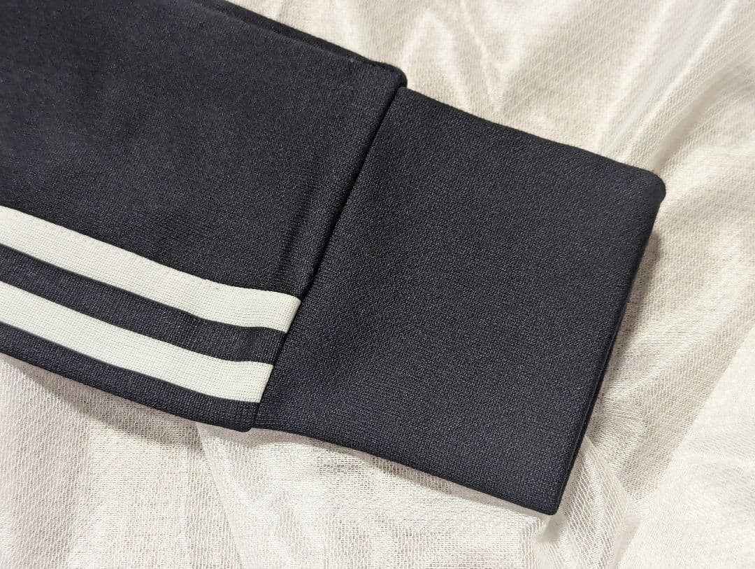 adidas アディダス ジャージ トラックワンピース 黒