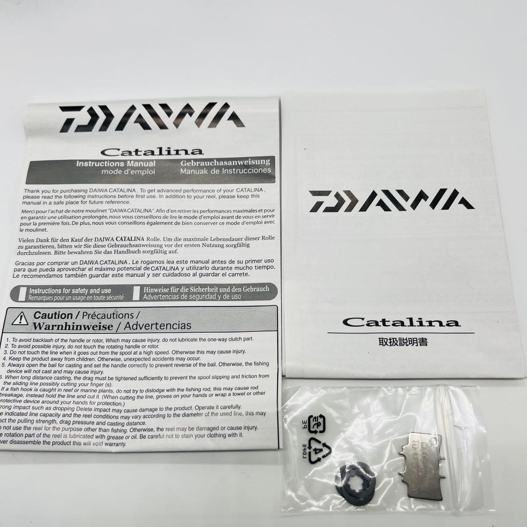 16キャタリナ　4500H ダイワ　スピニングリール　ショアジギング