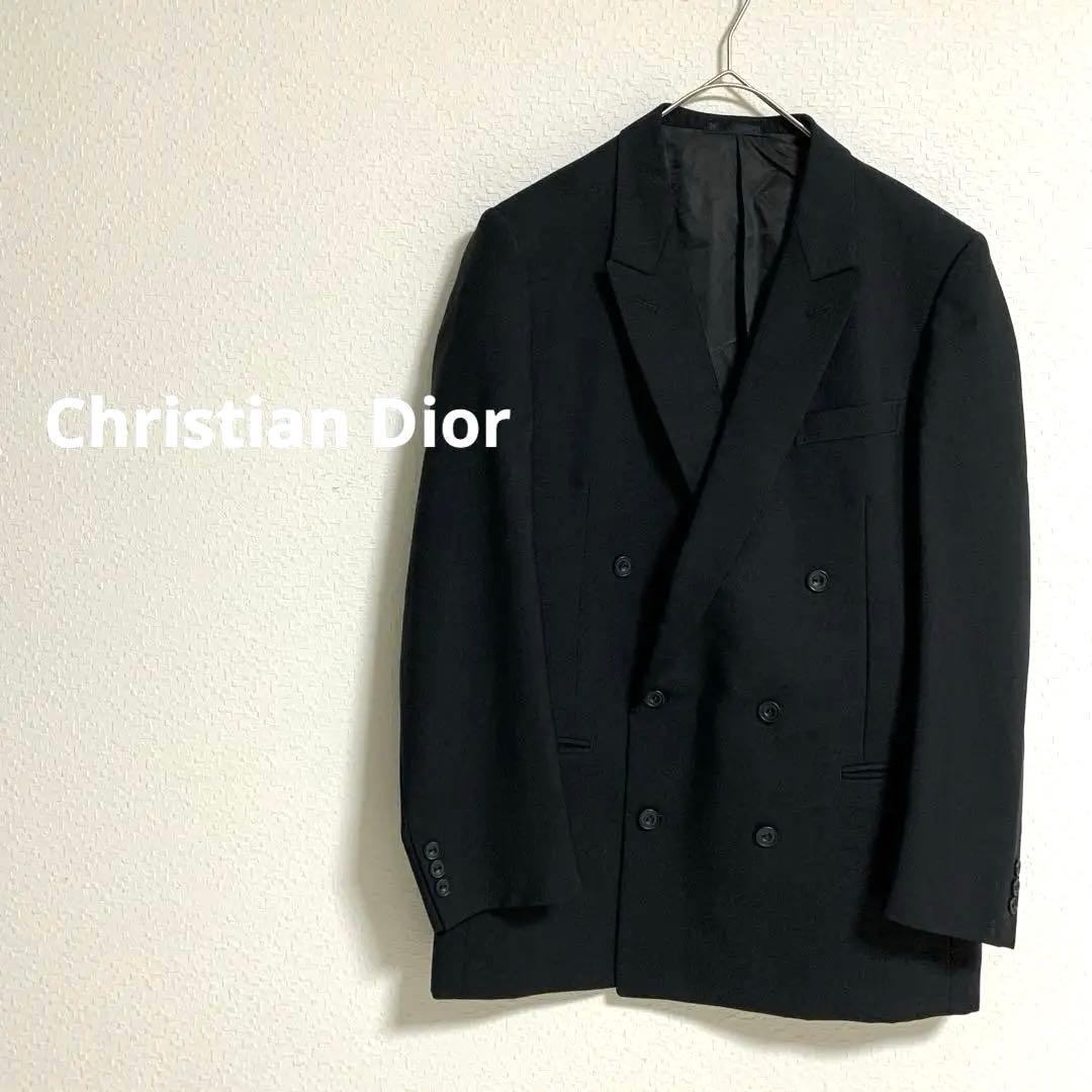 【美品】Vintage クリスチャンディオール ダブルジャケット AB7