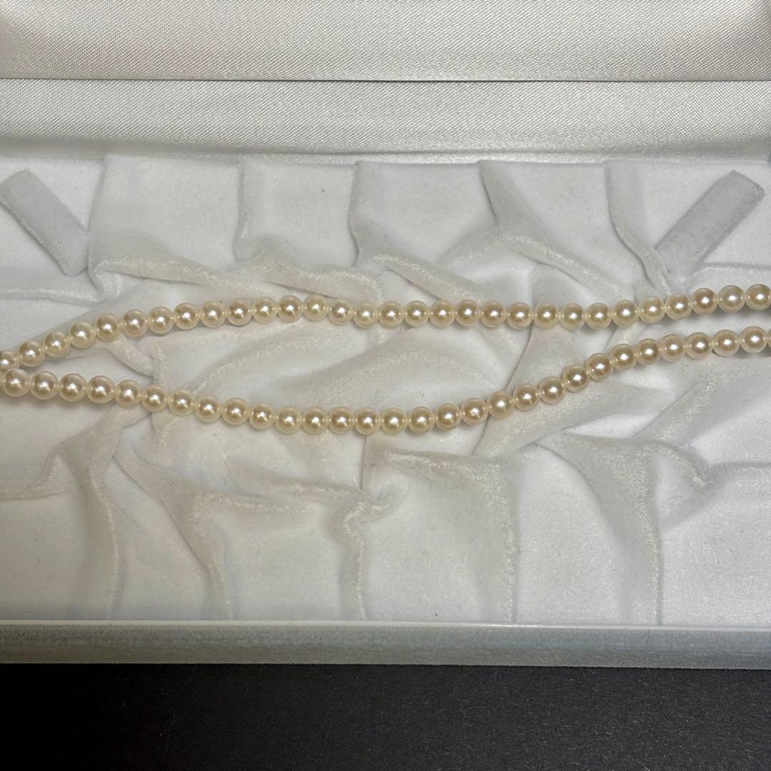 あこや真珠✨K18　ロング　パール 約4.5-5.0mm ゴールド　冠婚葬祭