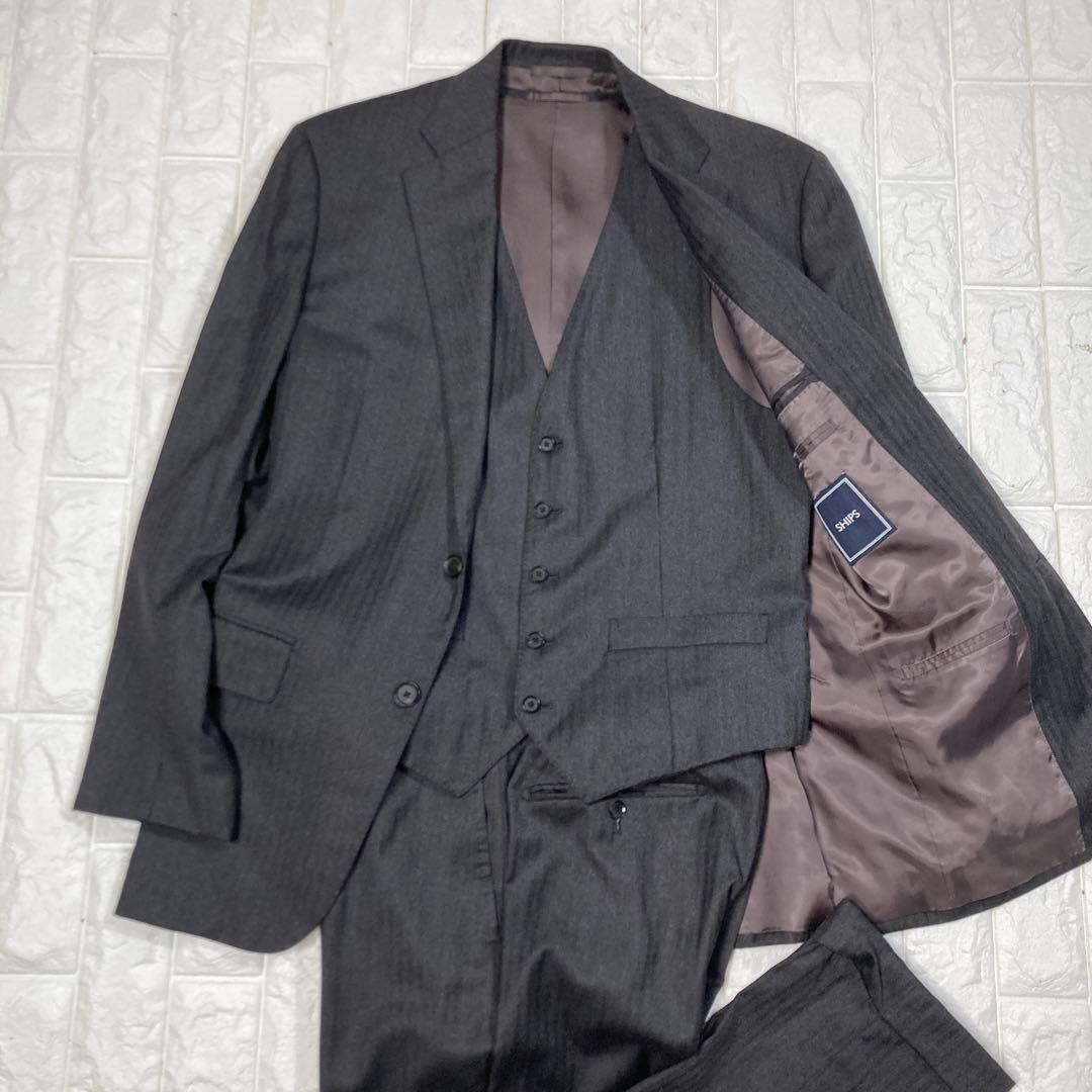 カッパスーツ　スリーピース　ロロピアーナ社　本切羽