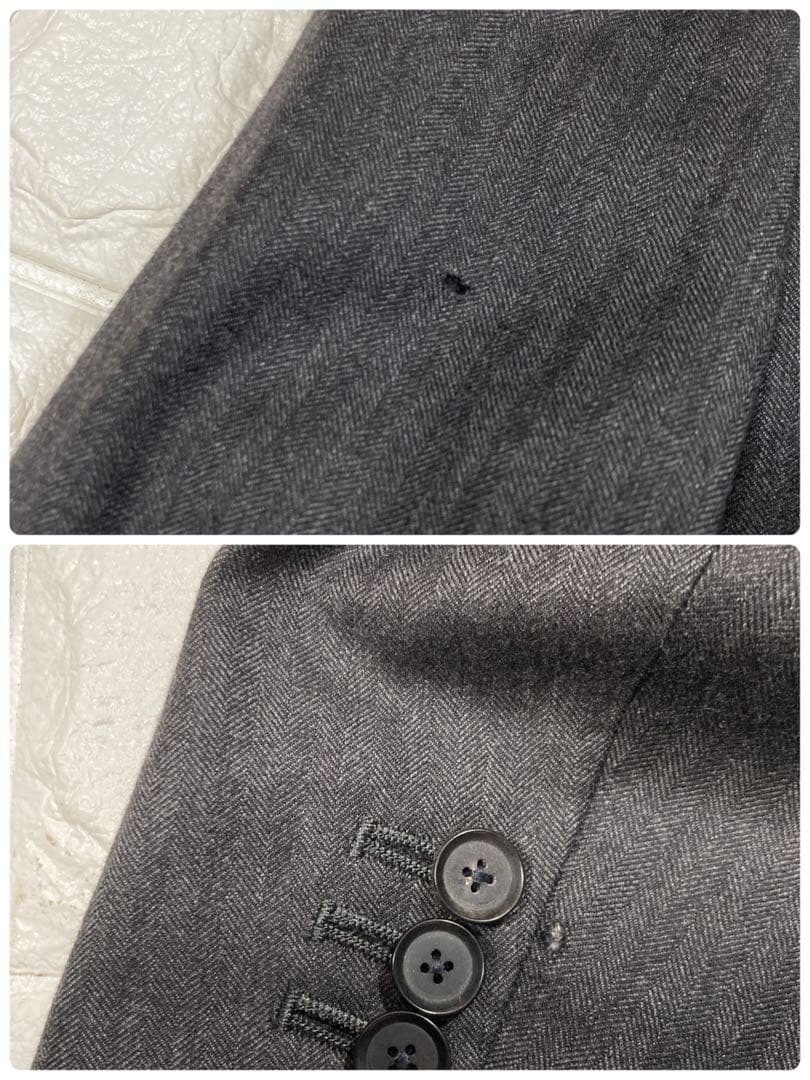 カッパスーツ　スリーピース　ロロピアーナ社　本切羽