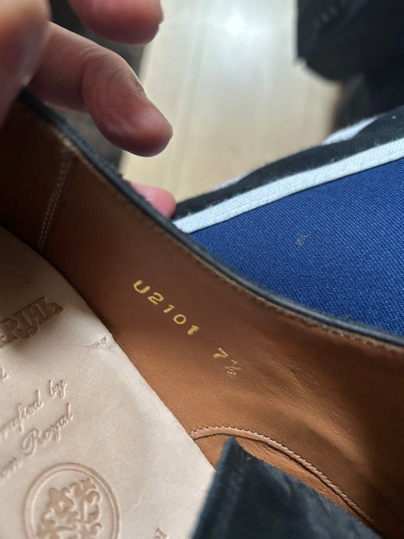 【着用1回】ユニオンインペリアルスエードシューズ