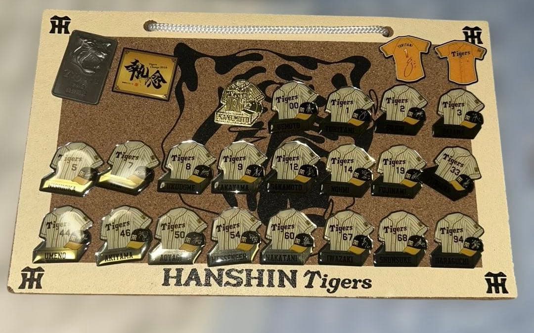 阪神タイガース　ファンクラブピンバッジ