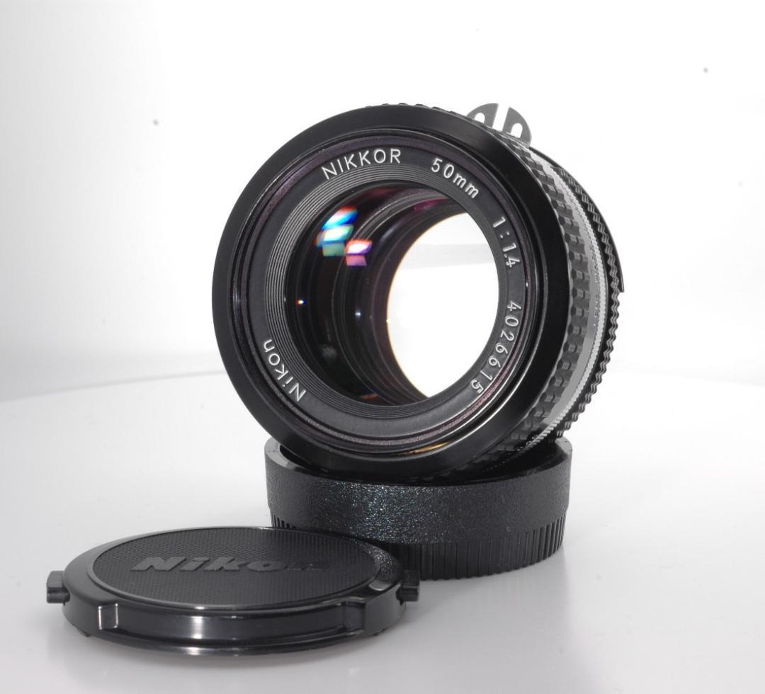 新品級☆初期保証☆ Nikon NIKKOR 50mm f/1.4 Ai ニコン
