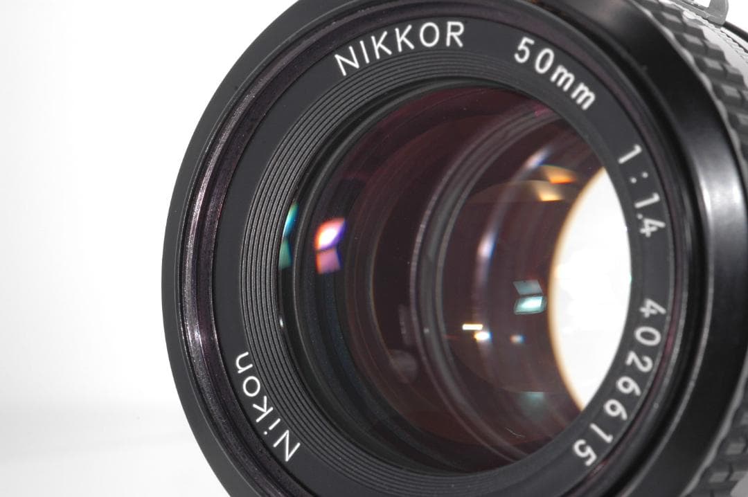 新品級☆初期保証☆ Nikon NIKKOR 50mm f/1.4 Ai ニコン
