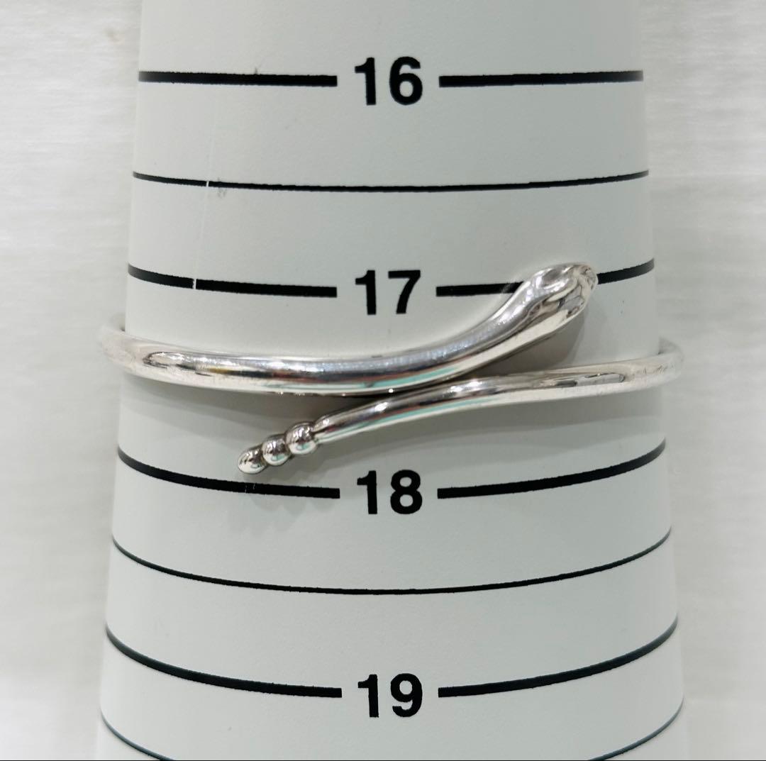 ◇ ティファニー スネーク バングル 925 約21.5g箱付き 保管品◇