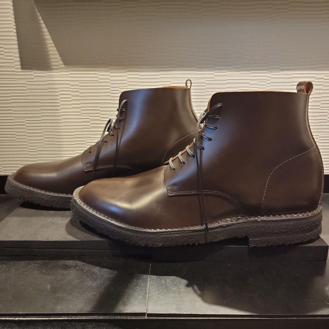 新品未使用　ブッテロブーツ　ブラウン　42