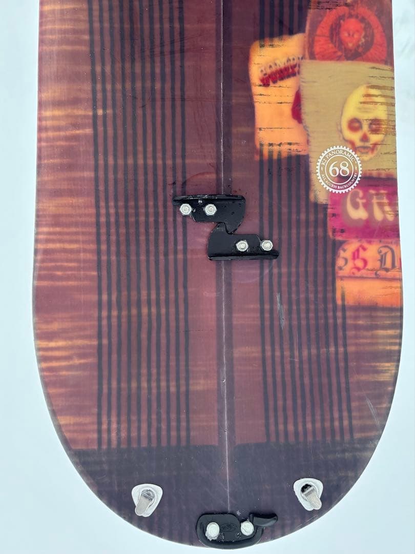 スノーボード　スプリットボード　K2 Panoramic 168 板　シール付き