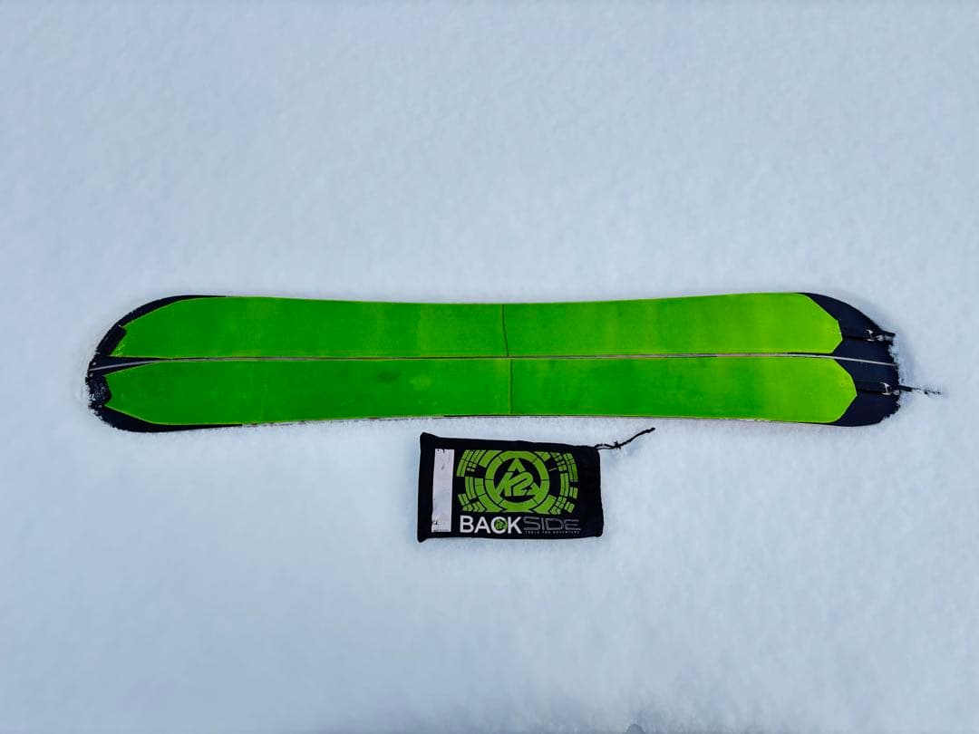 スノーボード　スプリットボード　K2 Panoramic 168 板　シール付き