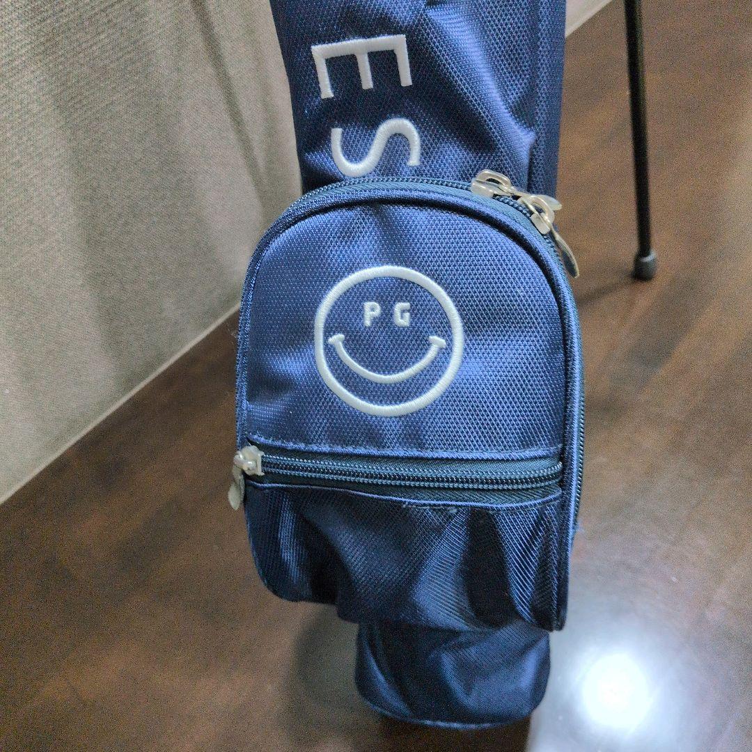 PEARLY GATES スタンドゴルフバッグ ★ネイビー★ 美品★