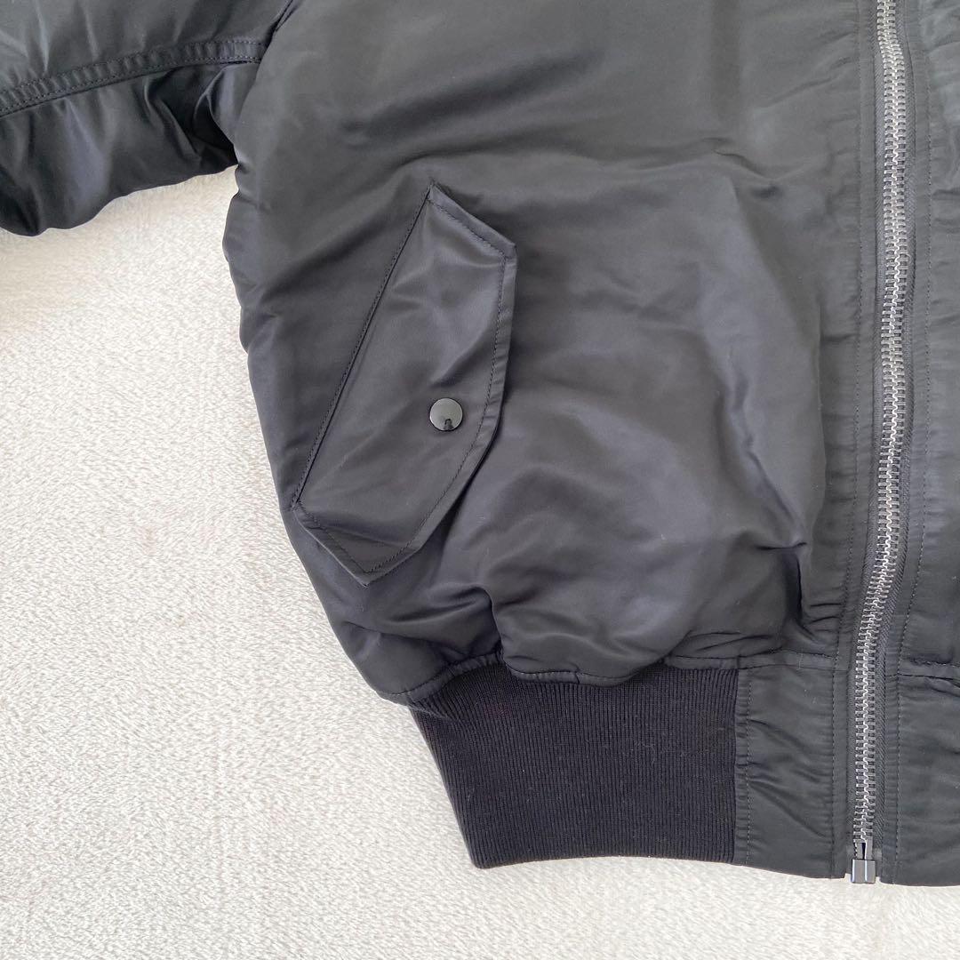 40周年記念　未使用タグ付　アルファインダストリーズ　MA-1 短丈　黒　L