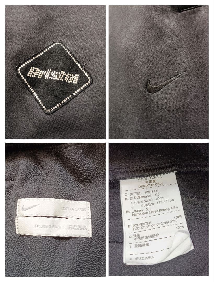 FCRB × NIKE ジャージ セットアップ スワロ フリース XL