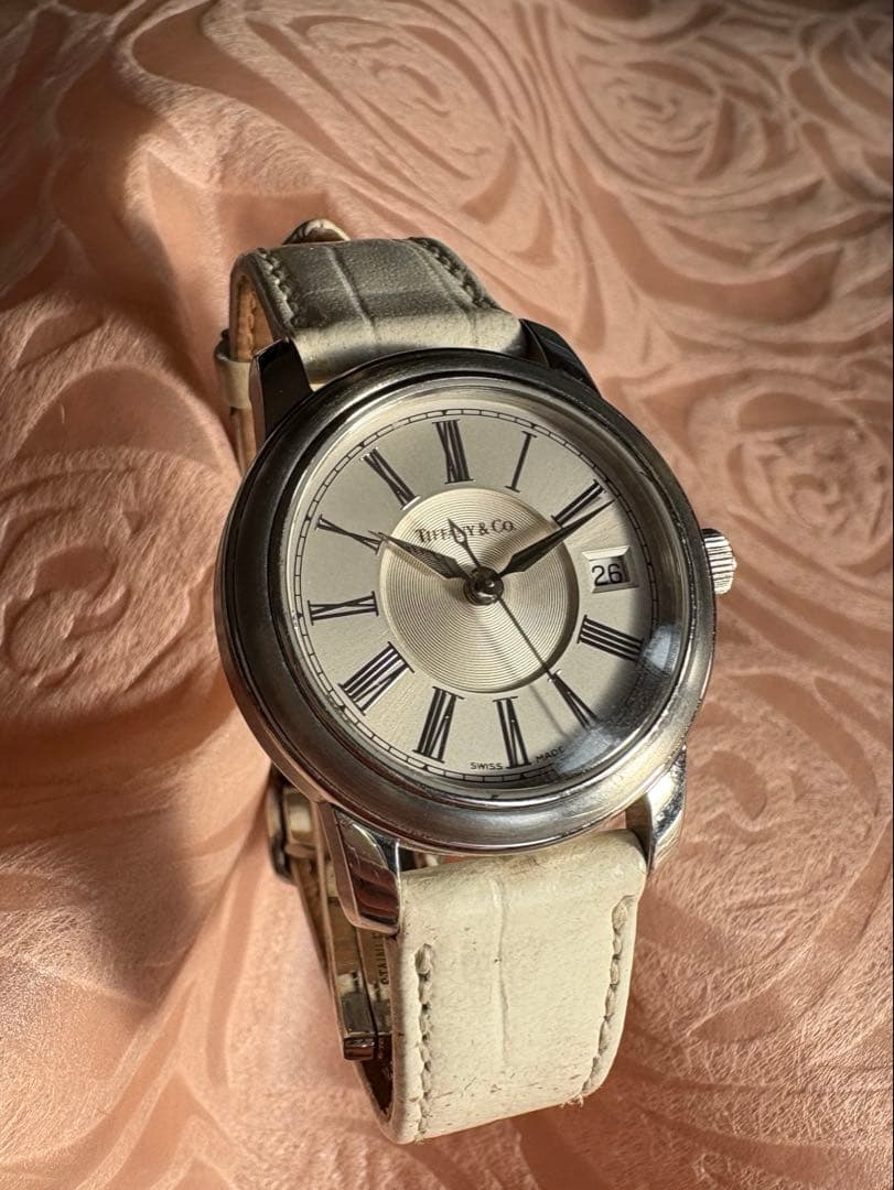 TIFFANY&Co ティファニー 腕時計 マークラウンド 自動巻　スケルトン