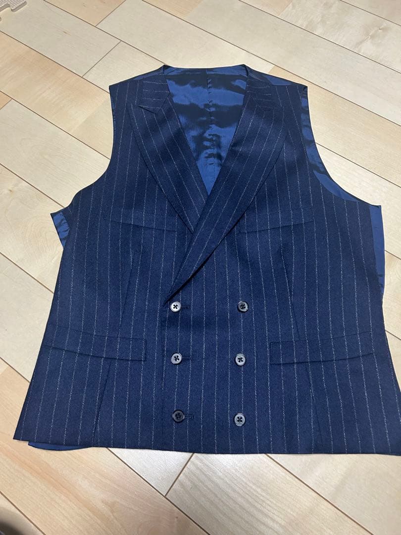 ユニバーサルランゲージ 3ピース スーツ セットアップ 46 フランネル 美品