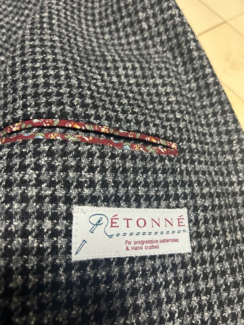 ユニバーサルランゲージ 3ピース スーツ セットアップ 46 フランネル 美品