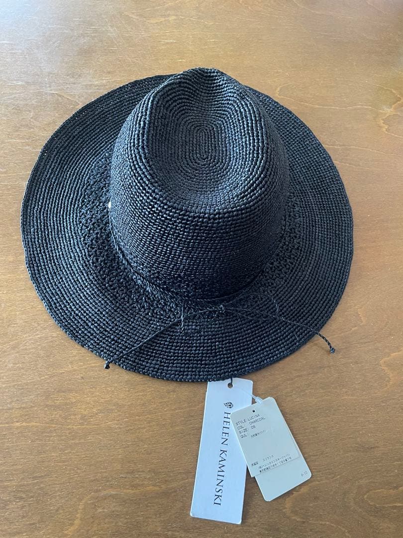 HELEN KAMINSKI ラフィア中折れハット☆