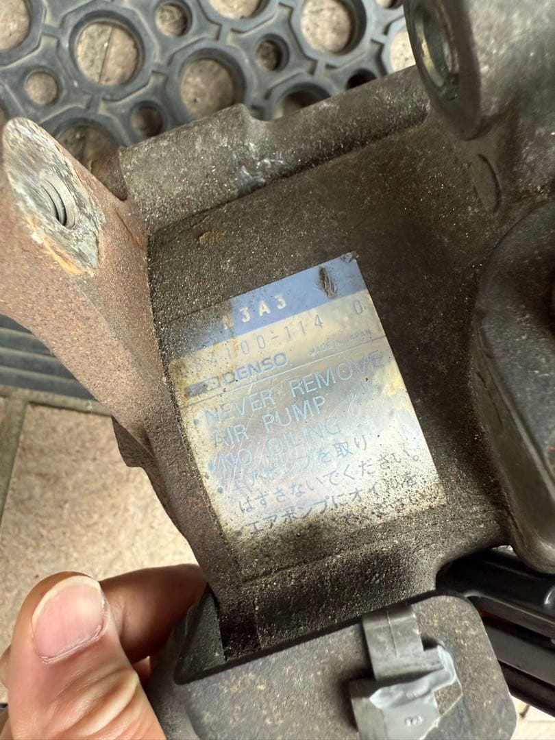 実働FD3S DENSO エアポンプ 分解点検済