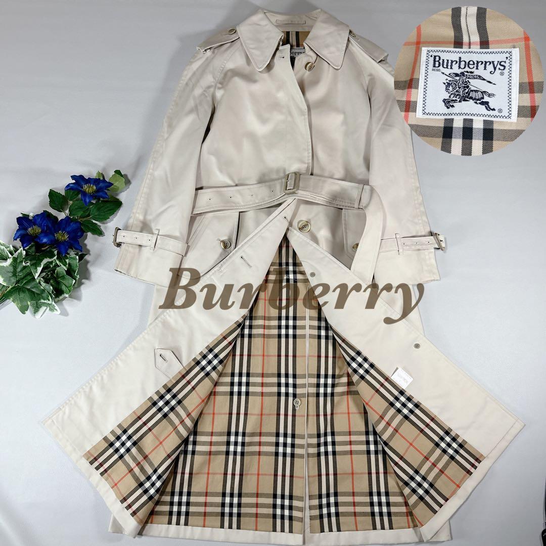 Burberry coat バーバリー ヴィンテージ　トレンチコート ベージュ