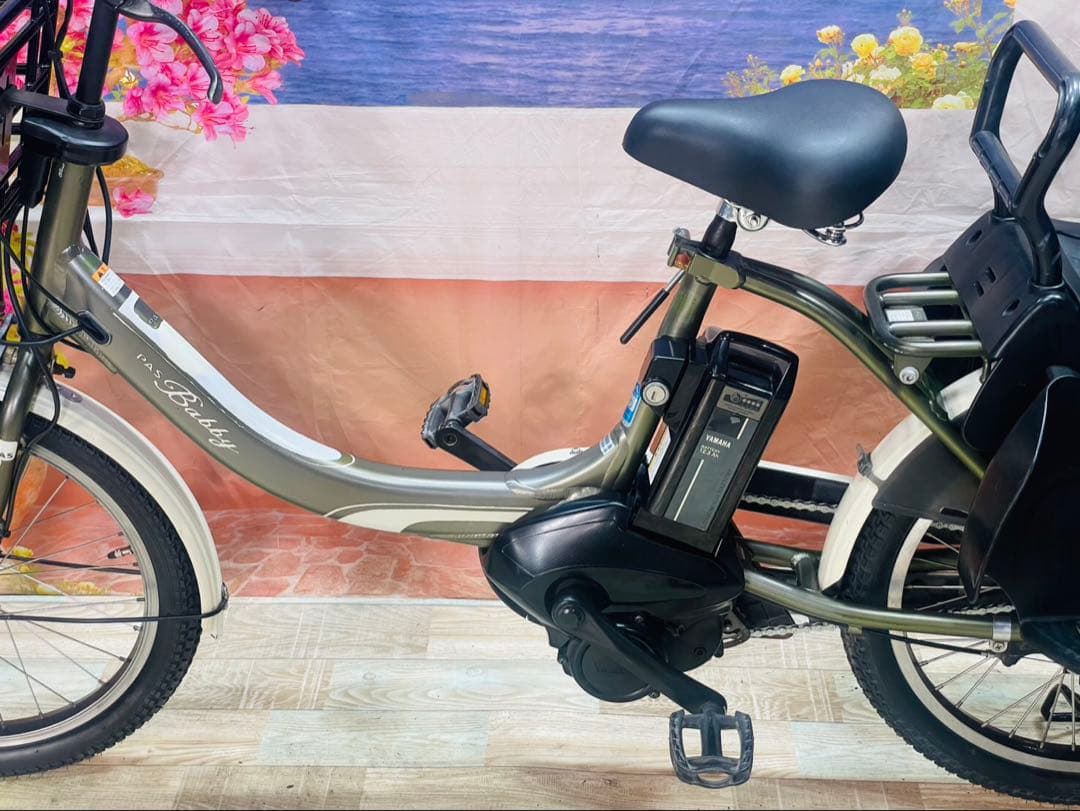 人気モデル！パスバビー12AH⭐️ヤマハ子供乗せ電動アシスト自転車Y3418