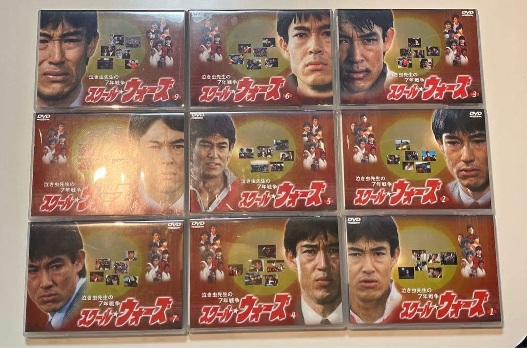 泣き虫先生の7年戦争 スクールウォーズ　DVD 全巻　スクールウォーズHERO